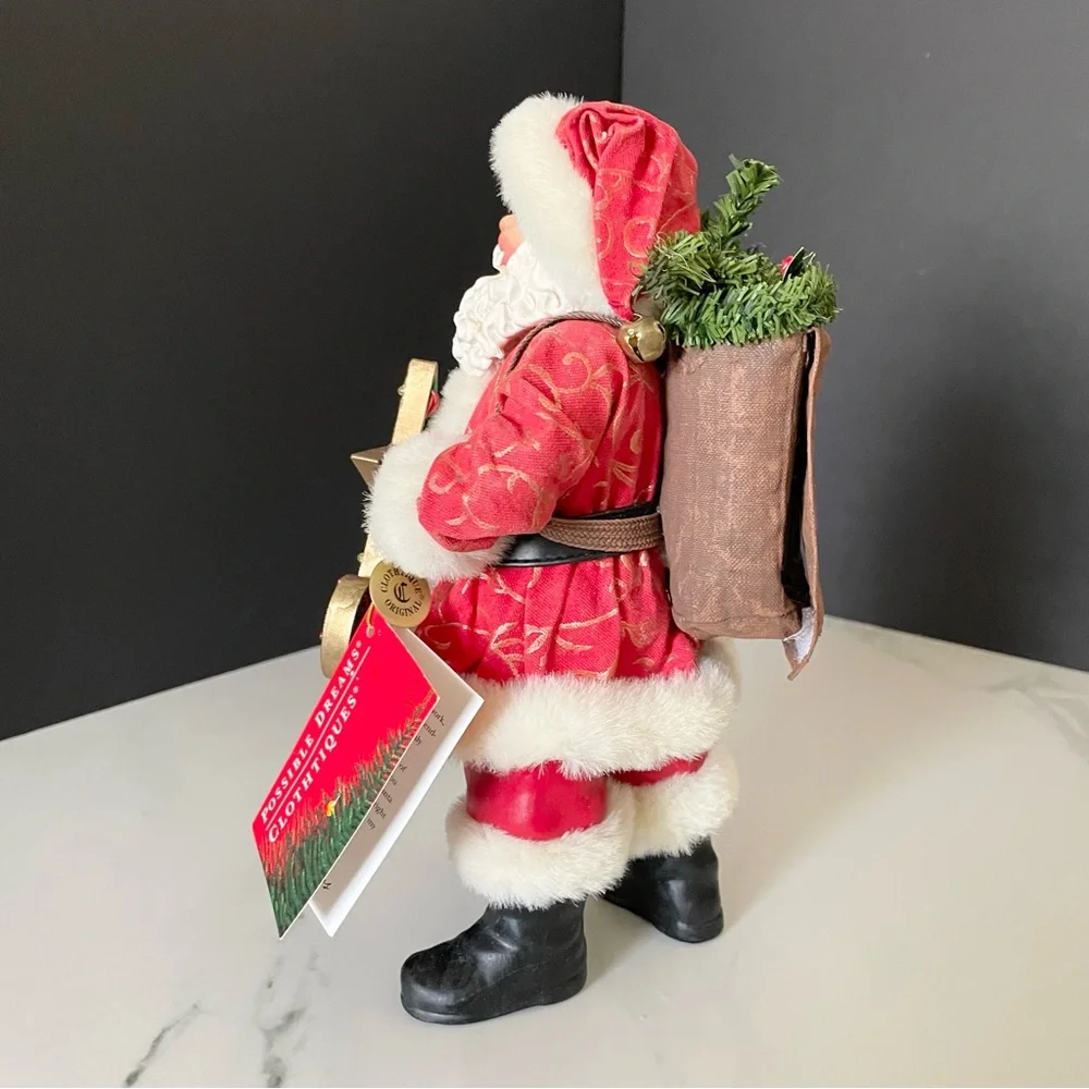 Greeting the Millennium Santa - Possible Dreams Clothtique by Dept. 56